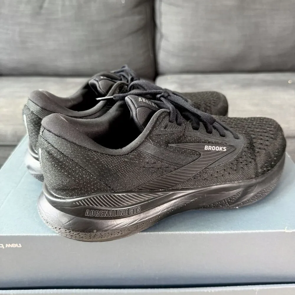Brooks Adrenaline GTS 24 Wide Black Running Shoes Women's Size 10 Wide